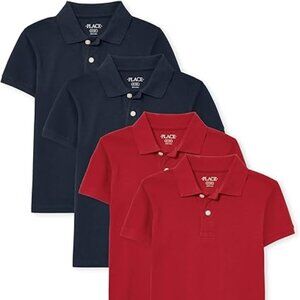 Children's Place, 4 Pack, NWT, Large, Short Sleeve Pique Polo